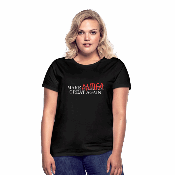 Make ANTIFA great again Frauen T-Shirt – Bild 4