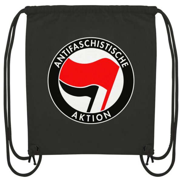 Antifaschistische Aktion - Organic Gym-Bag – Bild 2
