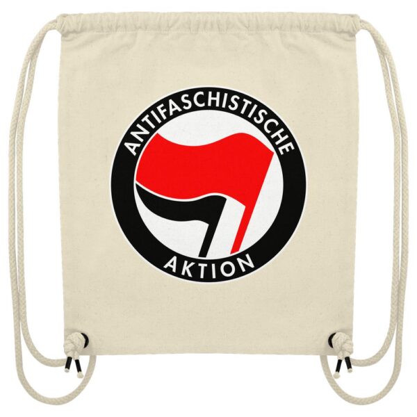 Antifaschistische Aktion - Organic Gym-Bag – Bild 6