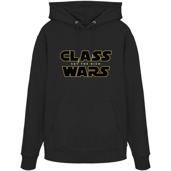 CLASS WARS - Eat the Rich - Organic Hoodie – Bild 3