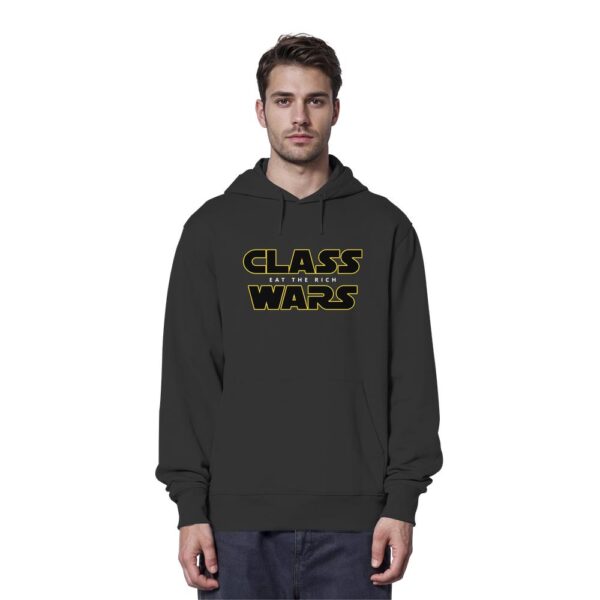 CLASS WARS - Eat the Rich - Organic Hoodie – Bild 4
