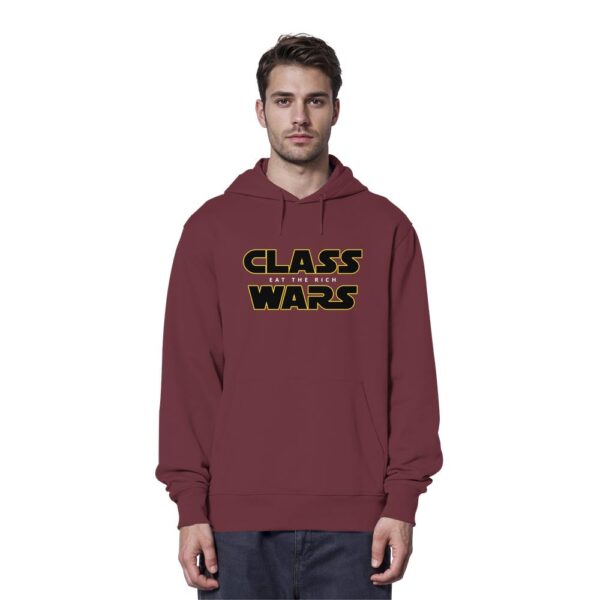 CLASS WARS - Eat the Rich - Organic Hoodie – Bild 6