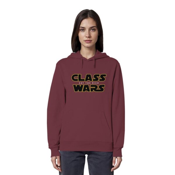 CLASS WARS - Eat the Rich - Organic Hoodie – Bild 7