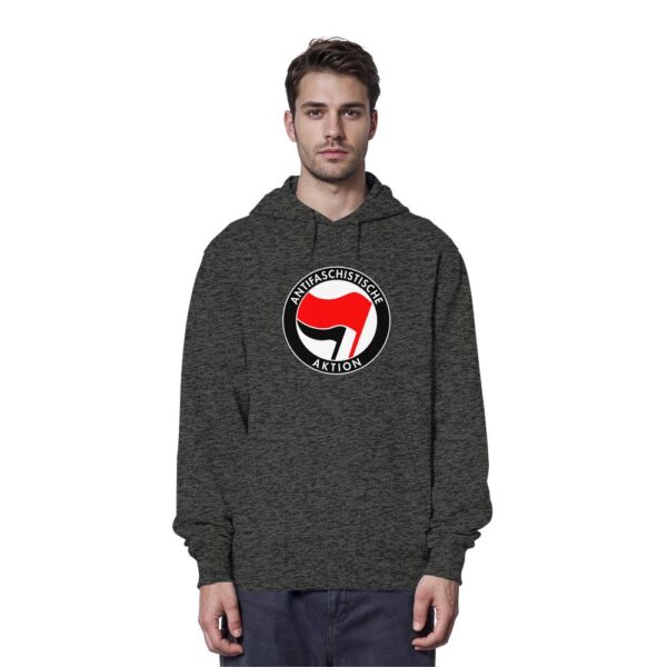 Antifaschistische Aktion - Organic Hoodie – Bild 8