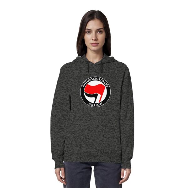 Antifaschistische Aktion - Organic Hoodie – Bild 9