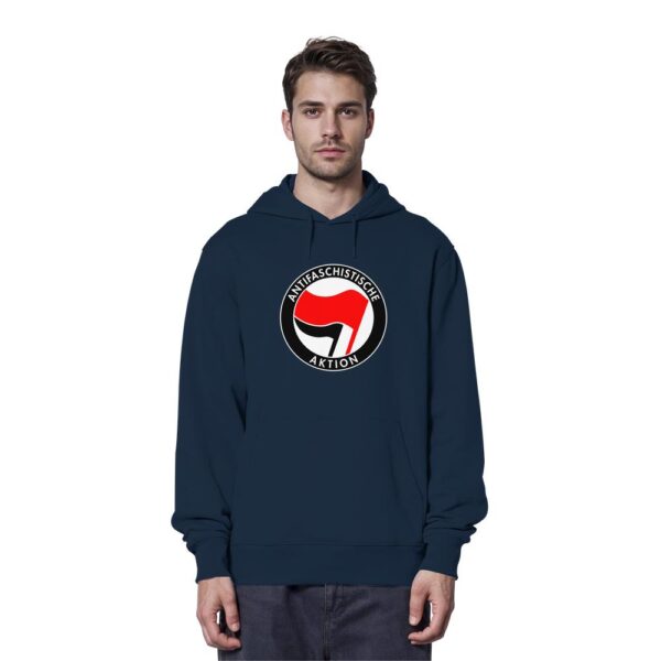 Antifaschistische Aktion - Organic Hoodie – Bild 11
