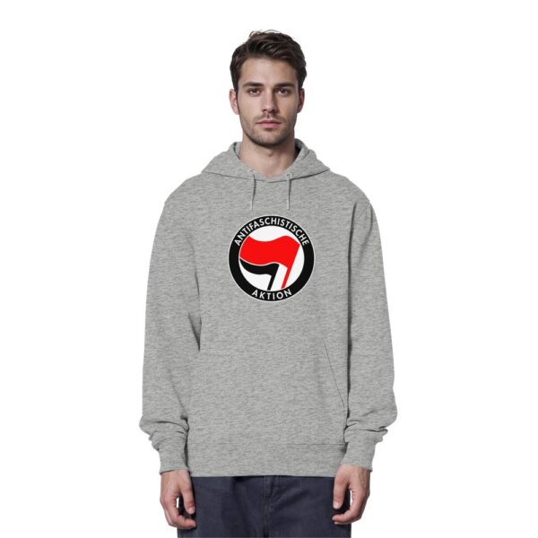 Antifaschistische Aktion - Organic Hoodie – Bild 17