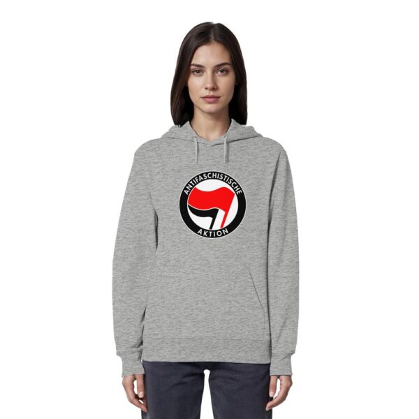 Antifaschistische Aktion - Organic Hoodie – Bild 18