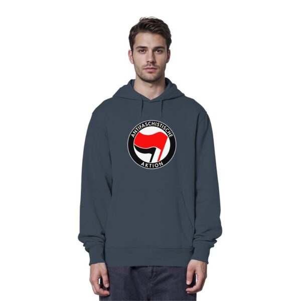 Antifaschistische Aktion - Organic Hoodie – Bild 20