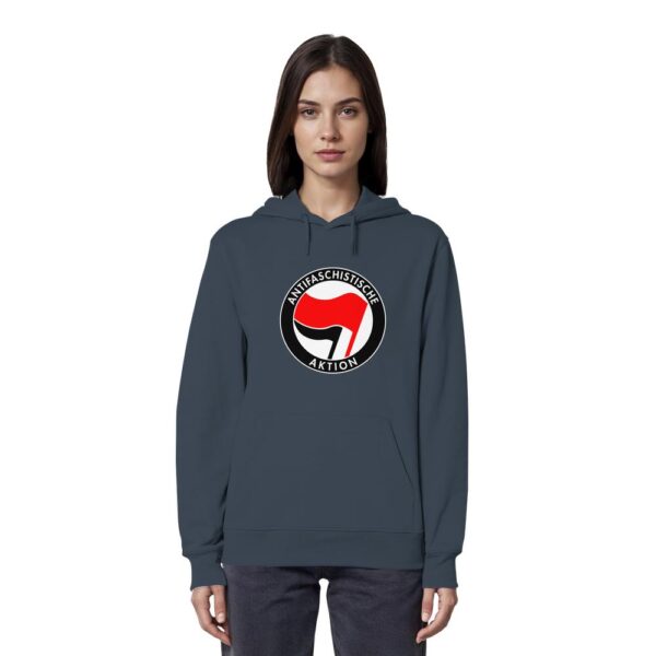 Antifaschistische Aktion - Organic Hoodie – Bild 19