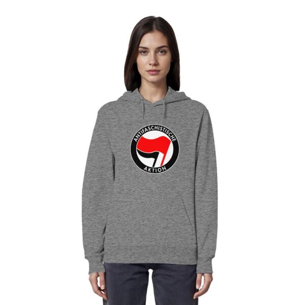 Antifaschistische Aktion - Organic Hoodie – Bild 24