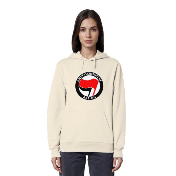 Antifaschistische Aktion - Organic Hoodie – Bild 25