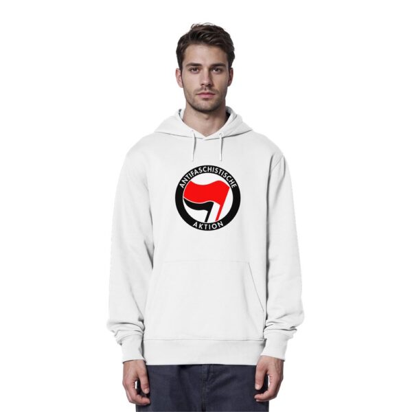 Antifaschistische Aktion - Organic Hoodie – Bild 28