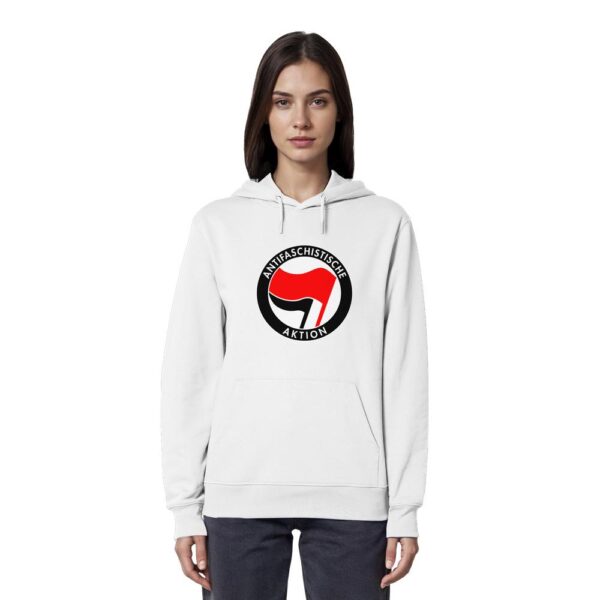 Antifaschistische Aktion - Organic Hoodie – Bild 30